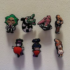 Beetle Juice Shoe Charm Set